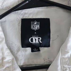 dallas cowboys white button down